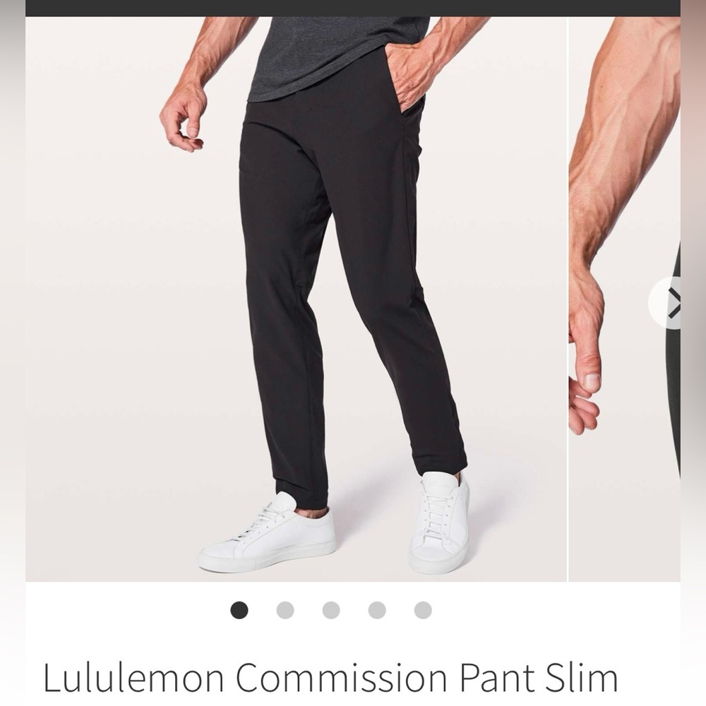 🍋Men’s Commission Pant Slim Warpstreme size 34 waist see pics for inseam🍋